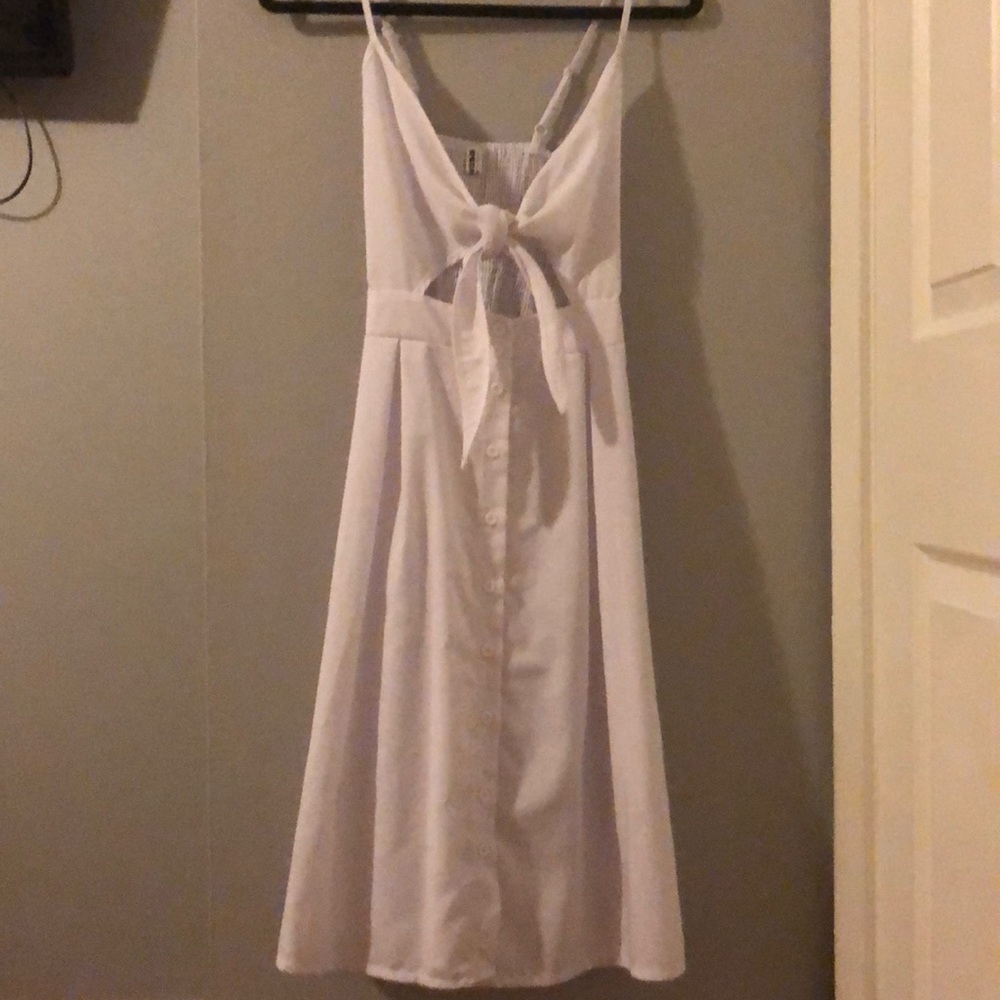 White dress